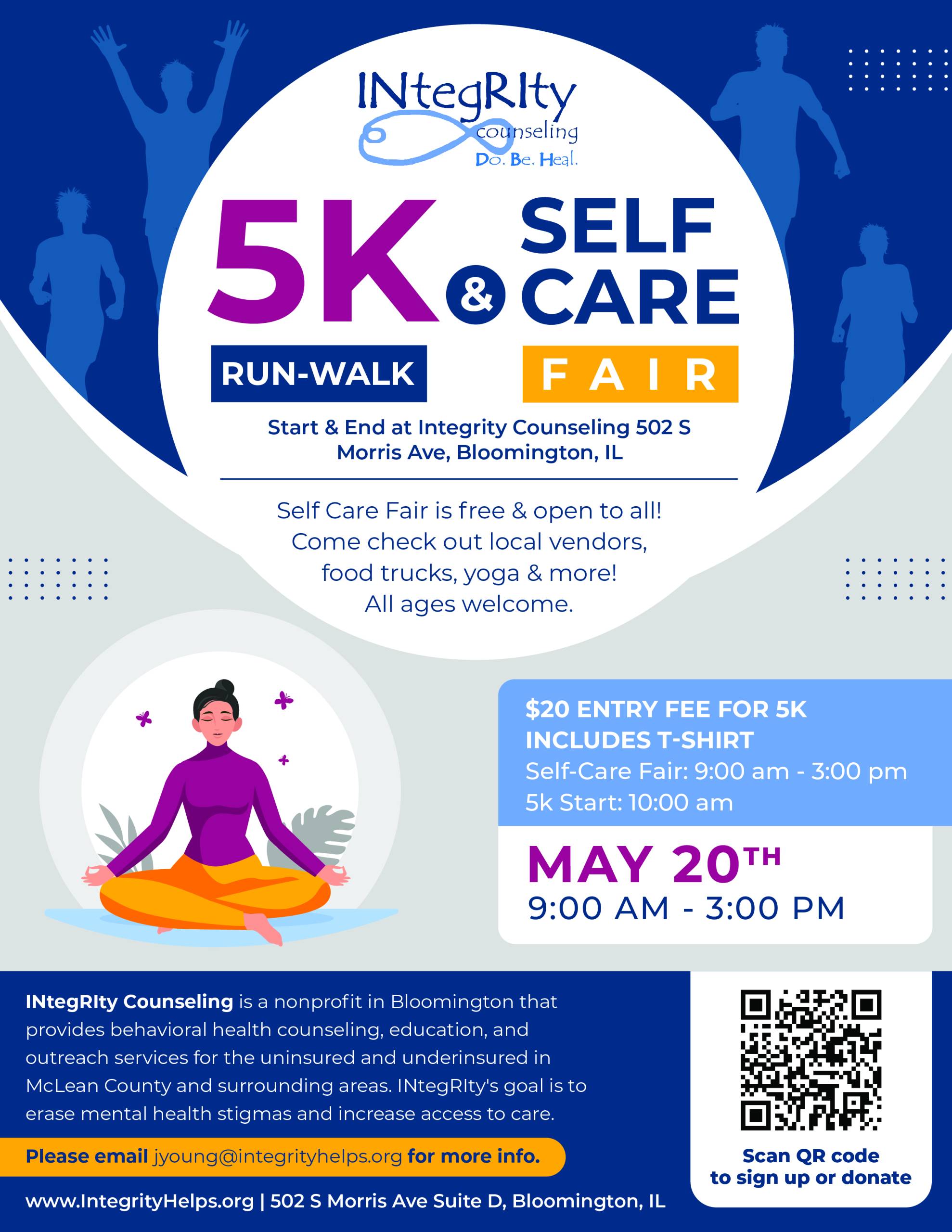 INtegRIty Counseling 5K Self Care Fair