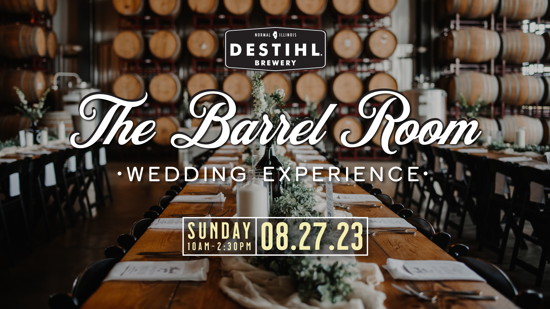 The Barrel Room Wedding Experience
