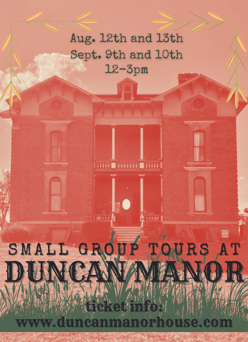 Duncan Manor Small Group Tours