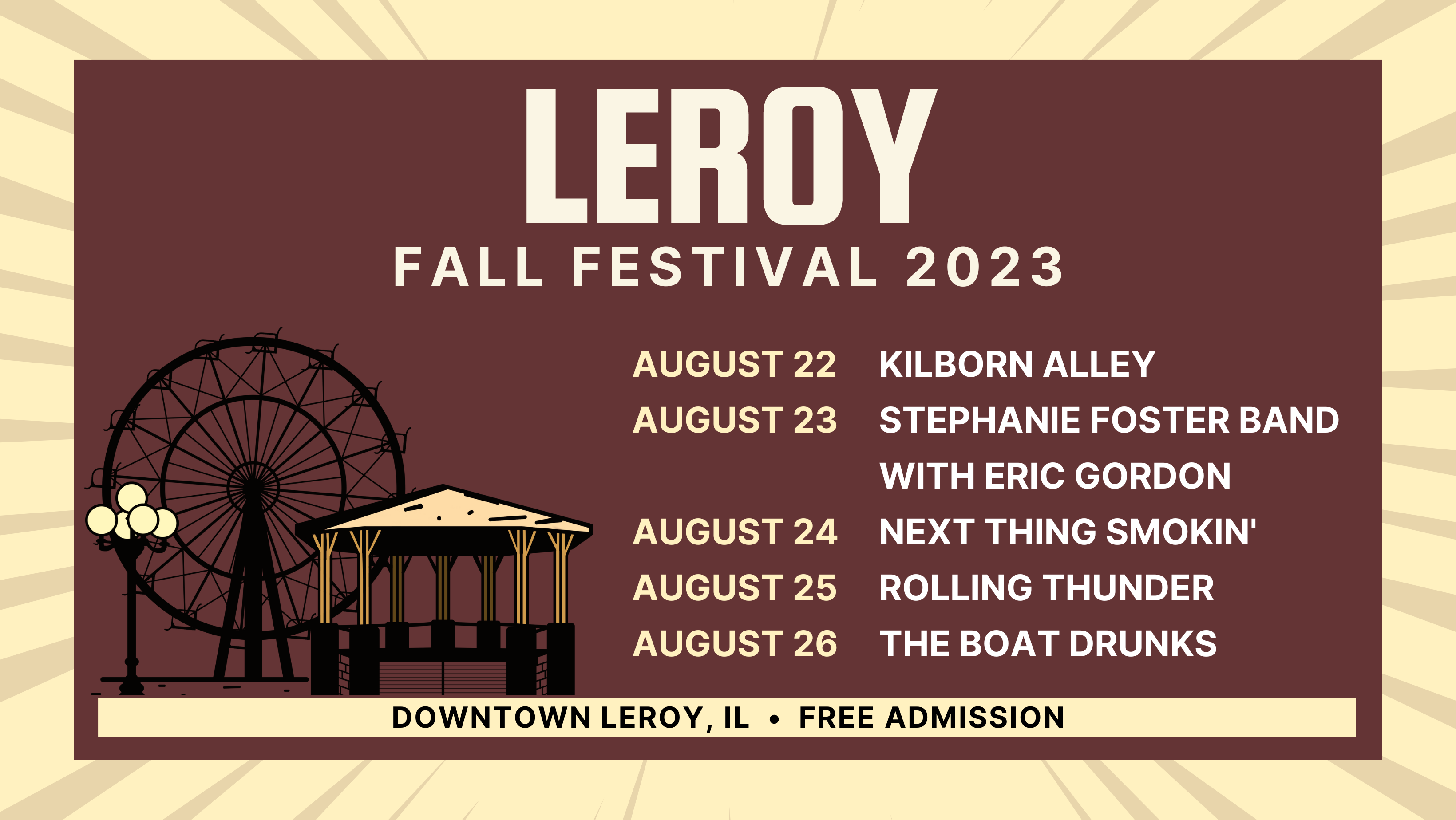 LeRoy Fall Festival