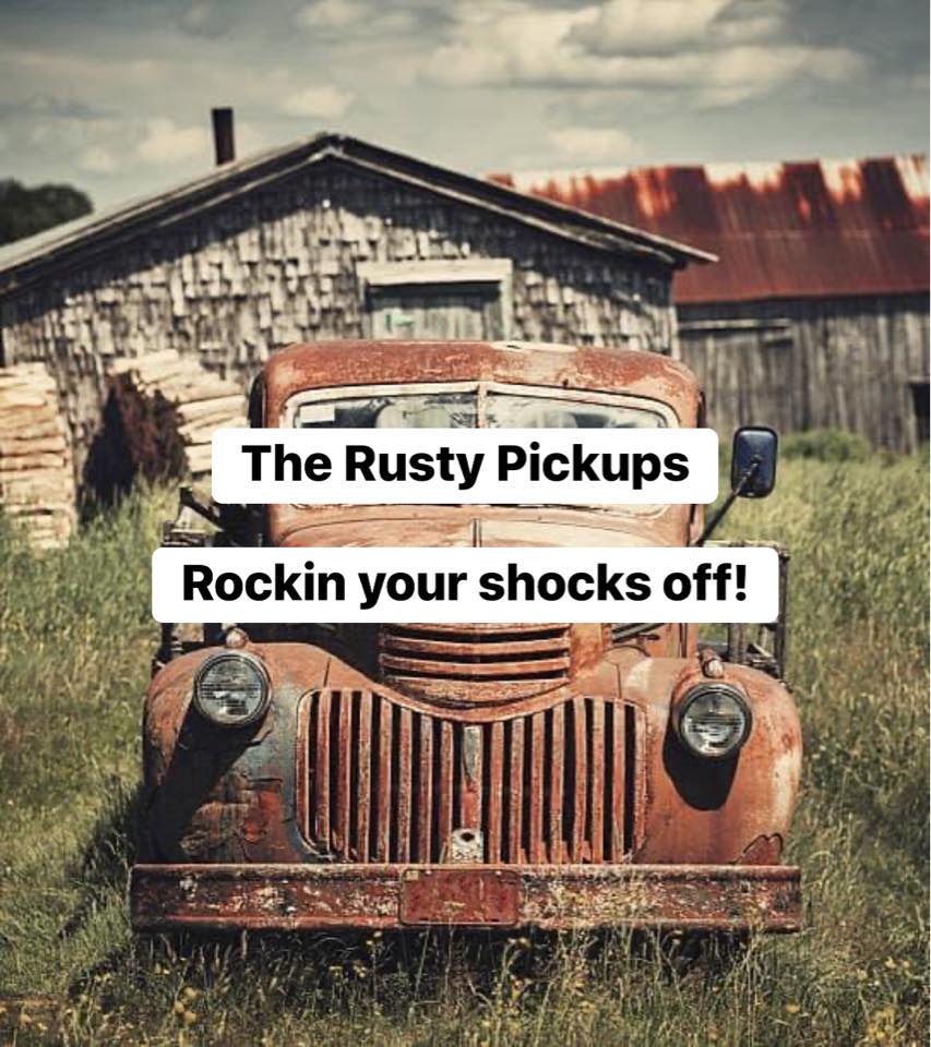 Rusty Pickups at Cadillac Jacks