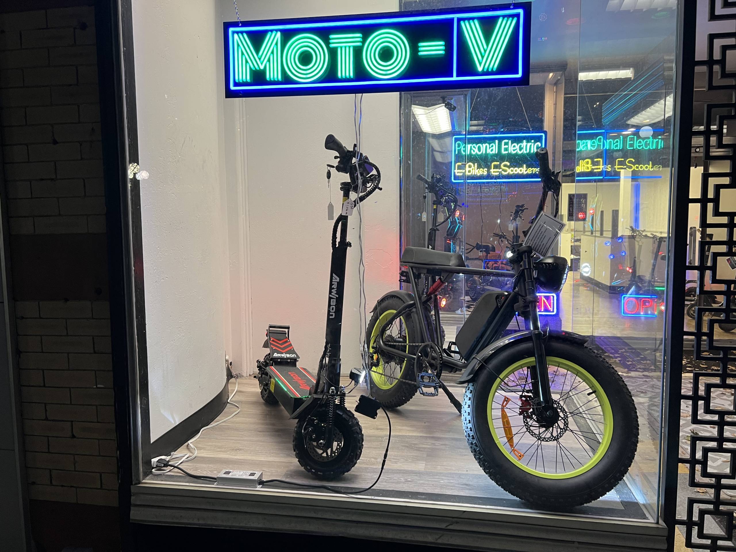 Moto-V Grand Opening Event in Beautiful Downtown Bloomington