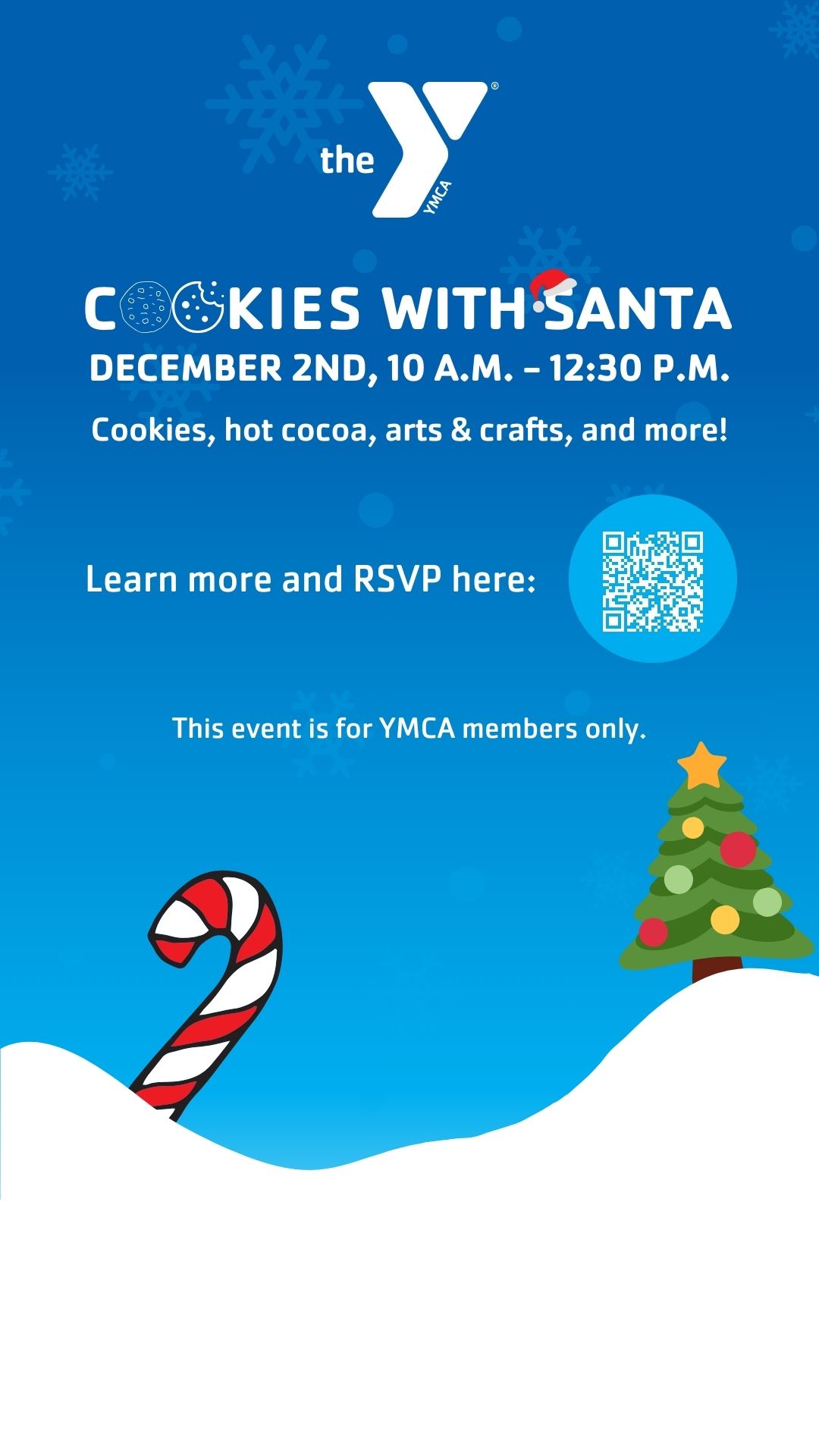 Bloomington-Normal YMCA Cookies w Santa