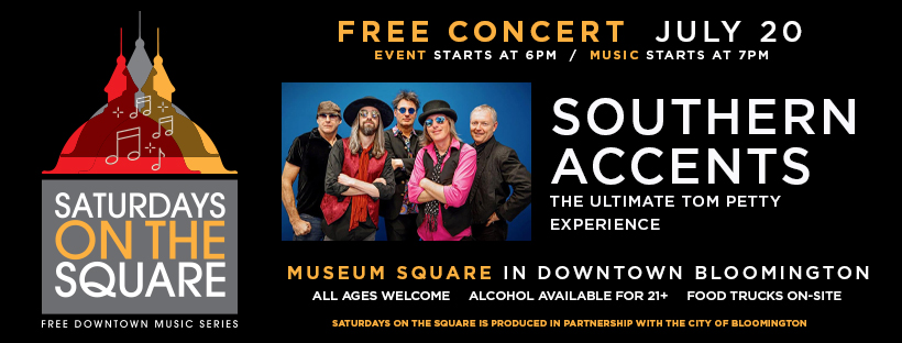 SOUTHERN ACCENTS: The Ultimate Tom Petty Experience at Saturdays on the Square