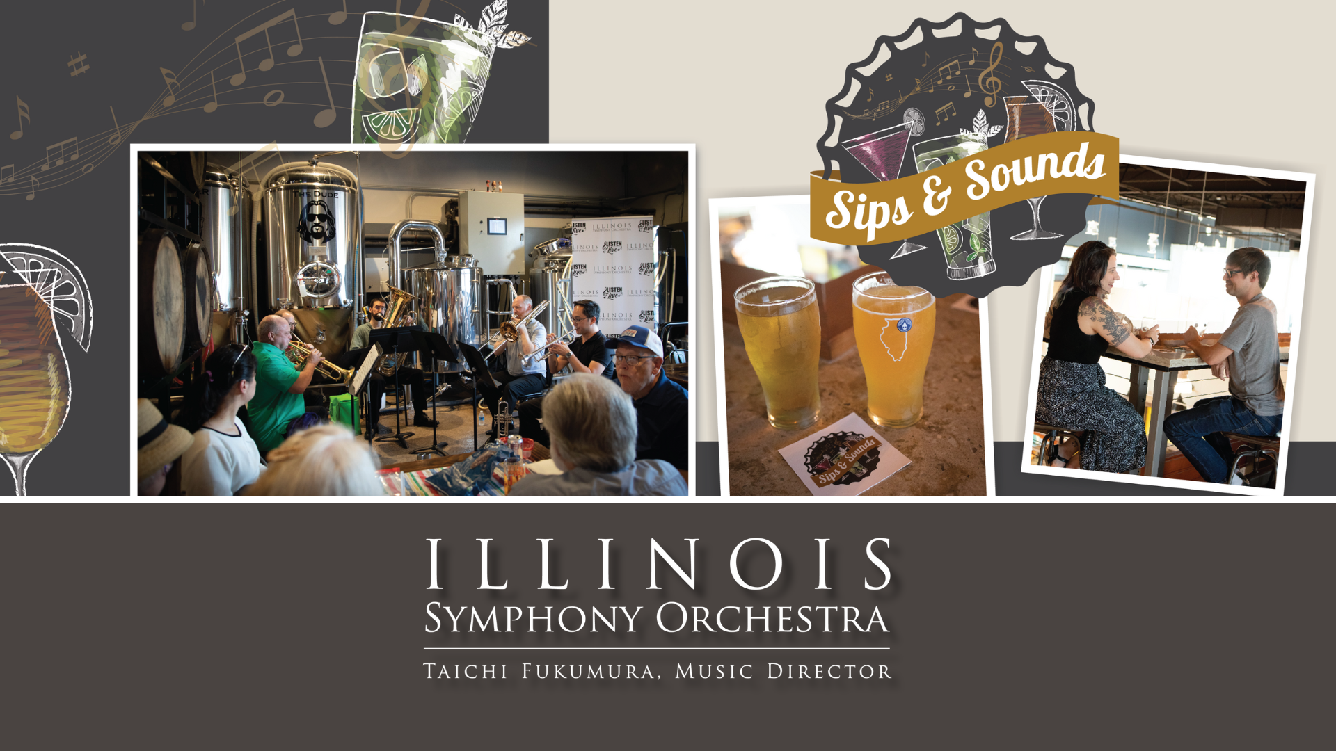 Sips & Sounds, Jazz Quintet - Illinois Symphony Orchestra