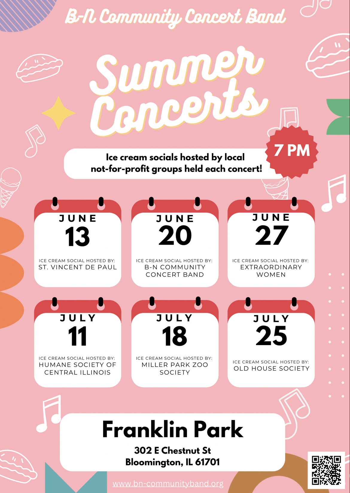 FREE Franklin Park Concerts