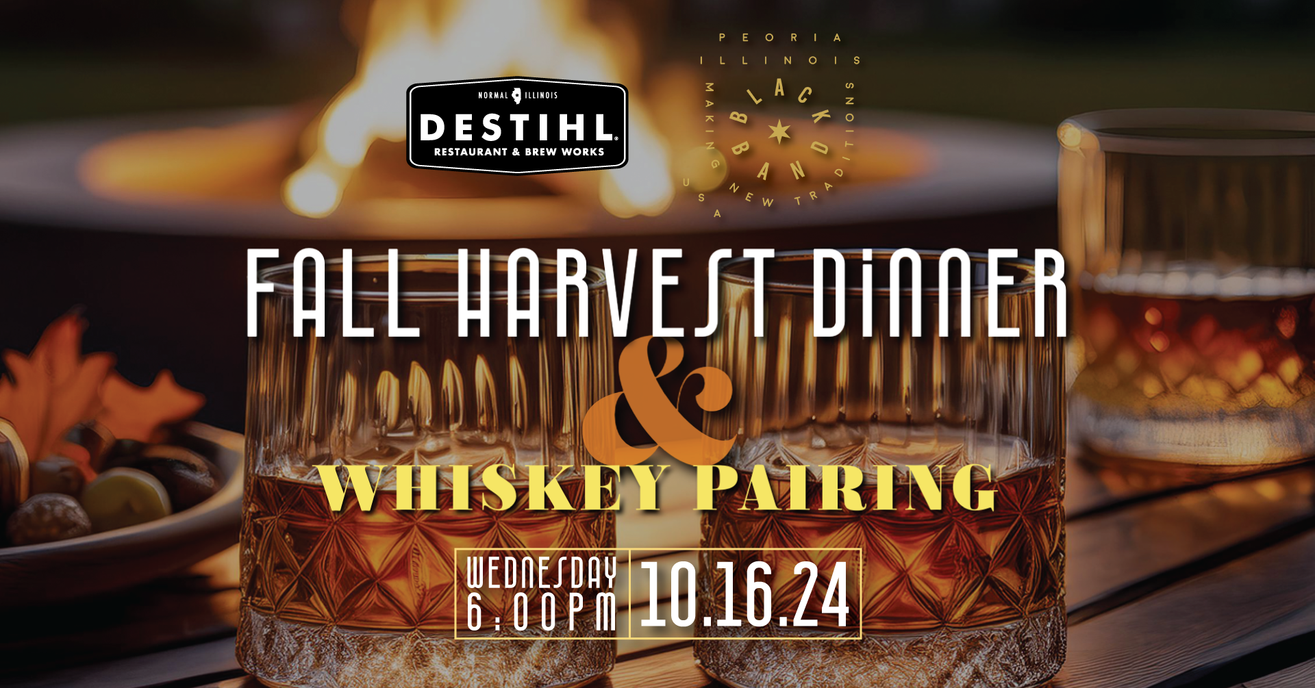 Fall Harvest Dinner & Whiskey Pairing