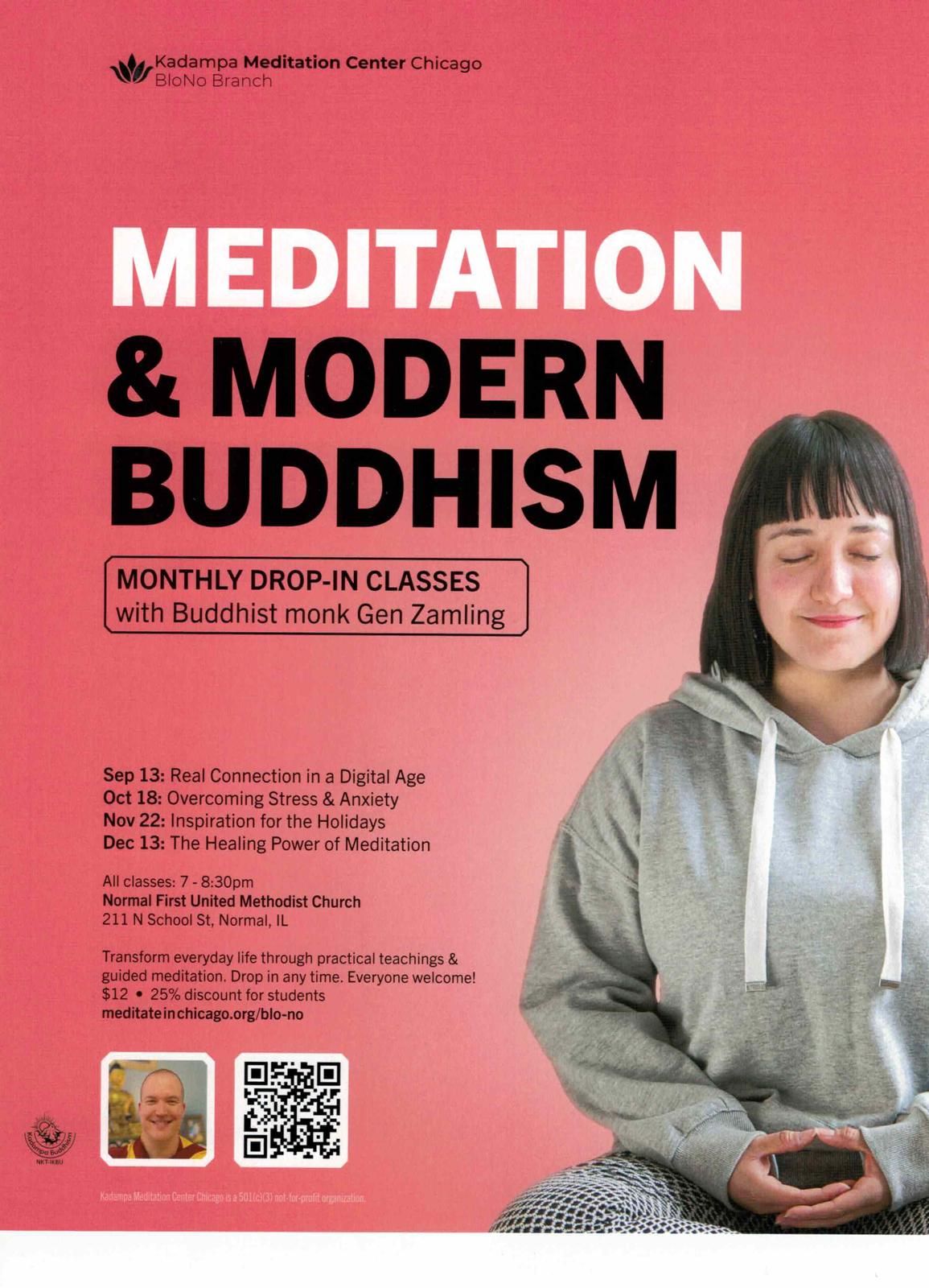 MEDITATION & MODERN BUDDHISM