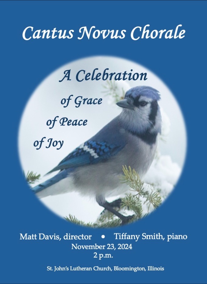 Cantus Novus Chorale: A Celebration of Grace, of Peace, of Joy