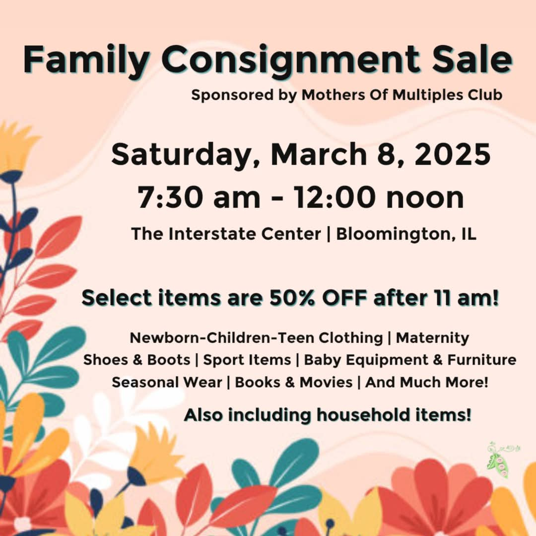 2025 Family Consignment Sale Hosted by the Moms of Multiples Club