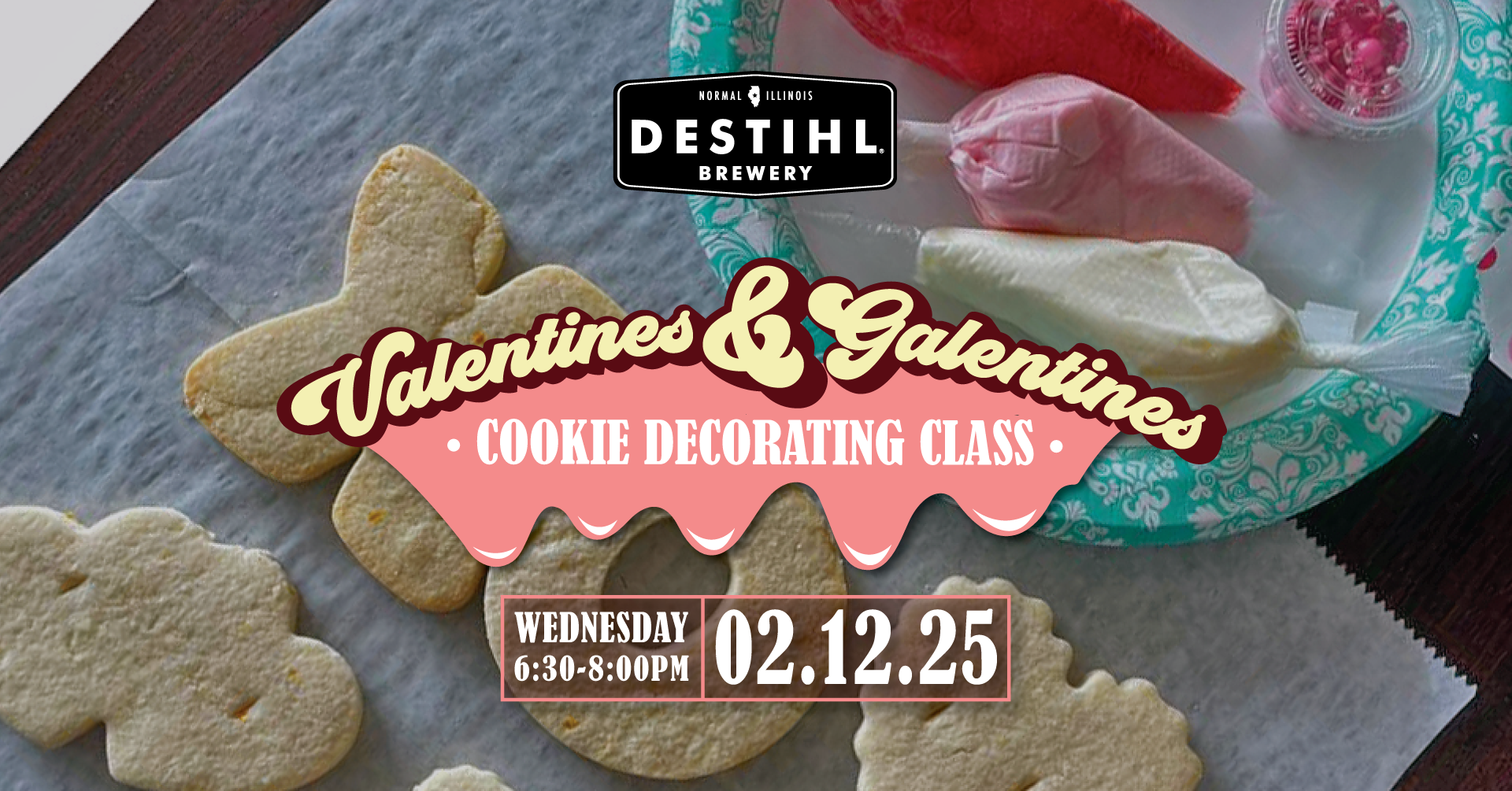 Valentines & Galentines Cookie Decorating Class