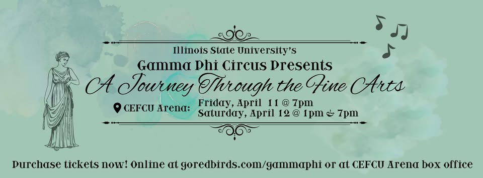 Gamma Phi Circus presents “A Journey Through the Fine Arts”